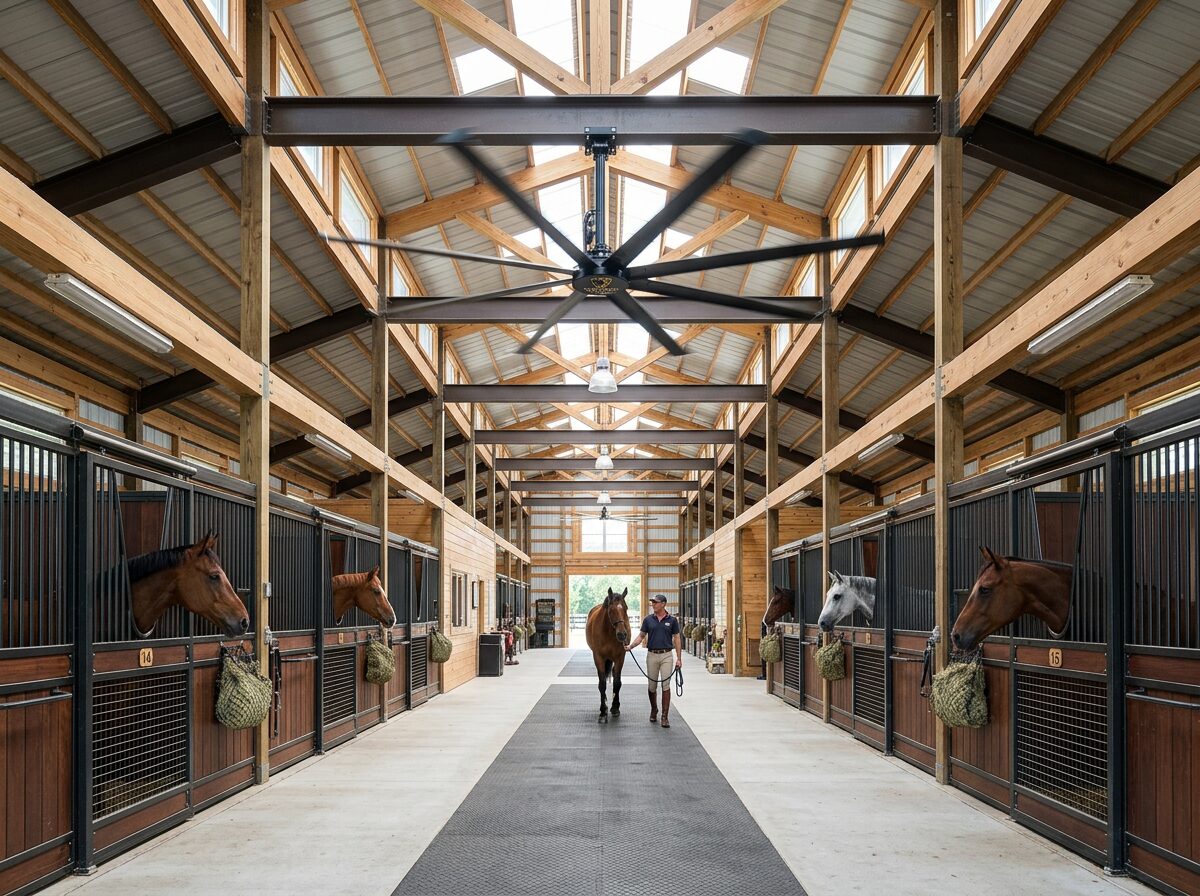 Cool Barns Circulation Fan