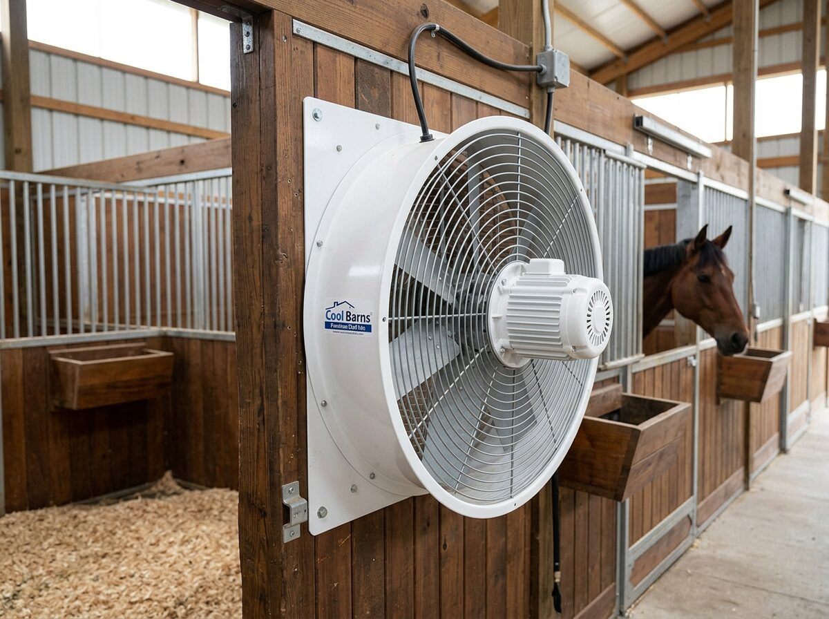 Cool Barns Stall Fan